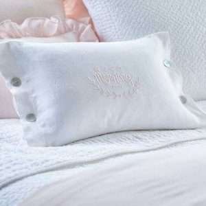 Good Morning Good Night Petal Pillow