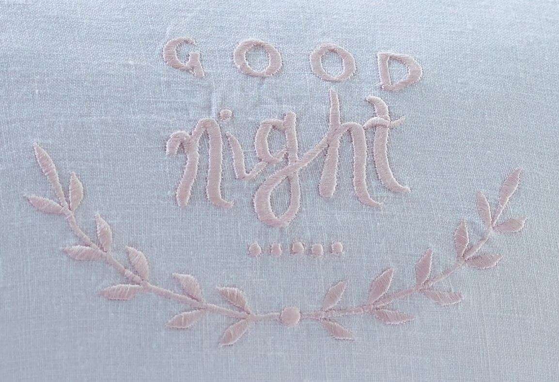 Good Morning Good Night Petal Pillow - Image 3