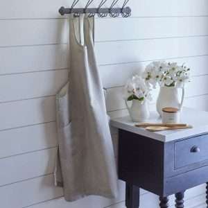 Farmhouse Natural Linen Apron
