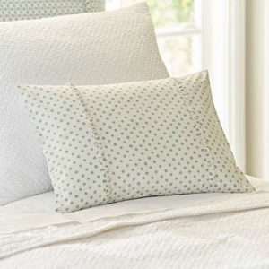 Polka Dot Aqua Boudoir Pillow
